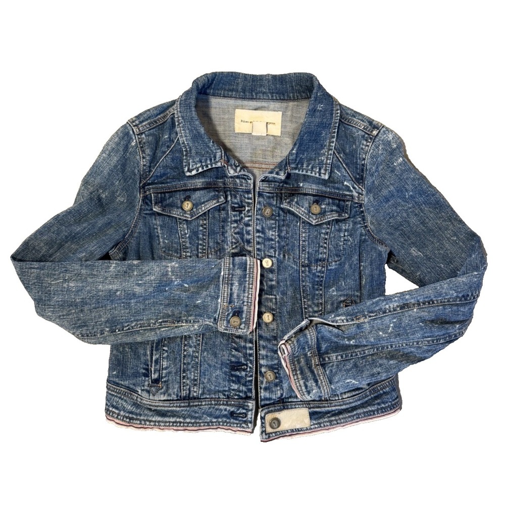 Pilcro and the Letterpress Anthropologie Women's Denim Jean Jacket